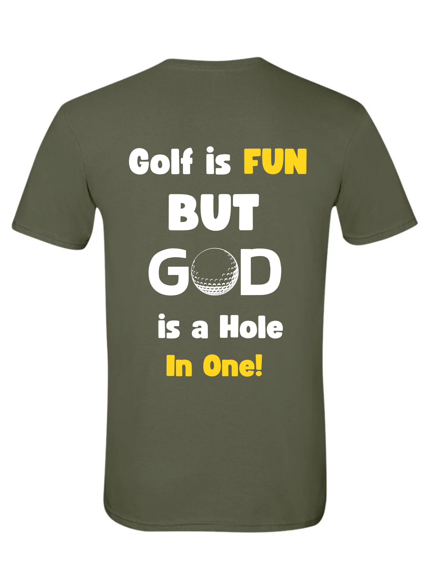 Golf Is Fun but God is a Hole in One